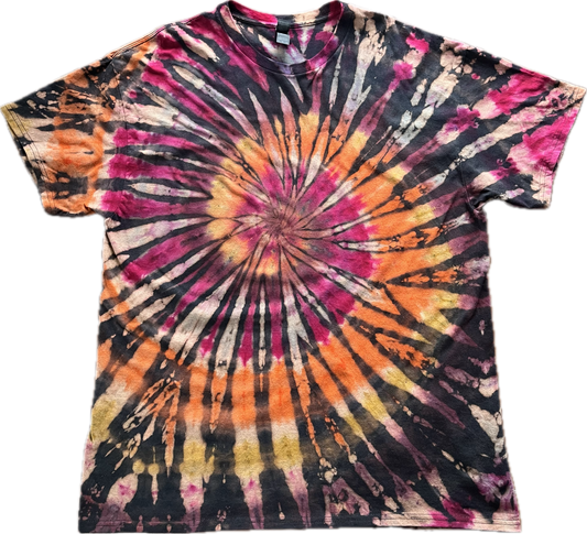 Reverse Spiral Ice Dye - XL