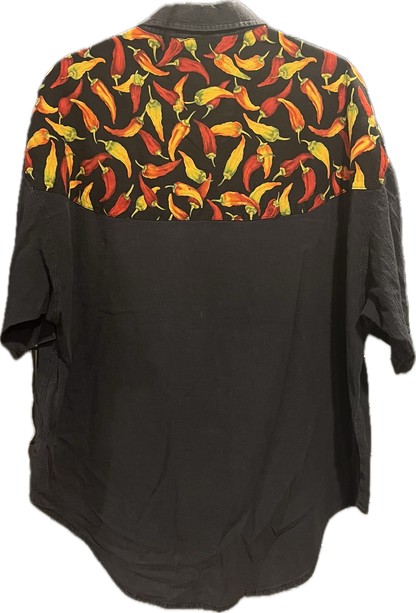 Large Tee - Button Down